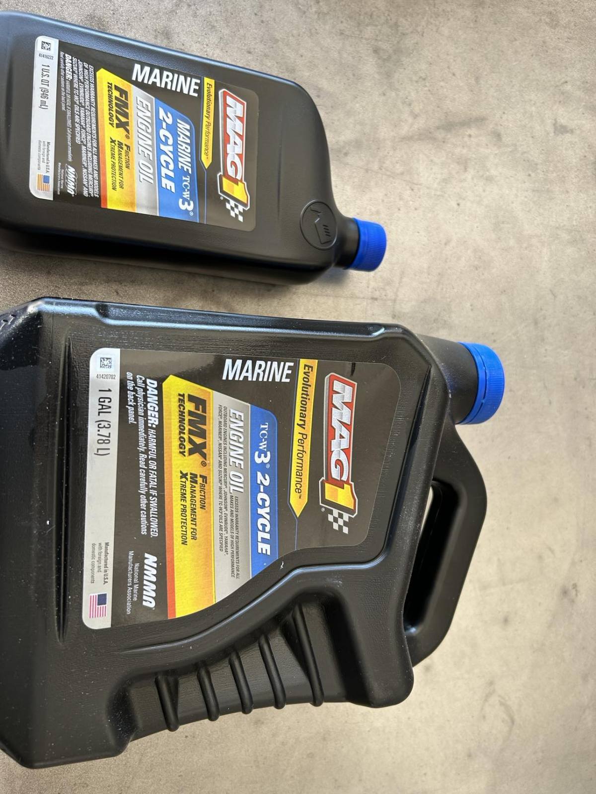 MAG1 ΛΑΔΙ 2Τ (MARINE TC-W3  2-CYCLE) 4lit