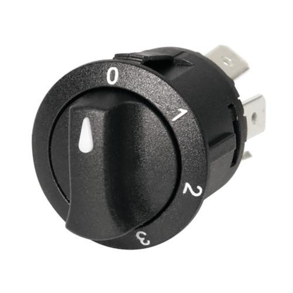 LAMPA ΔΙΑΚΟΠΤΗΣ 4 ΘΕΣΕΩΝ 12/24V 10A ΣΤΡΟΓΓΥΛΟΣ 23mm 4556.6
