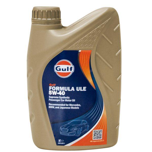 GULF FORMULA ULE 5W40 1 LIT (ACEA C3 API SM/CF) MB229.51