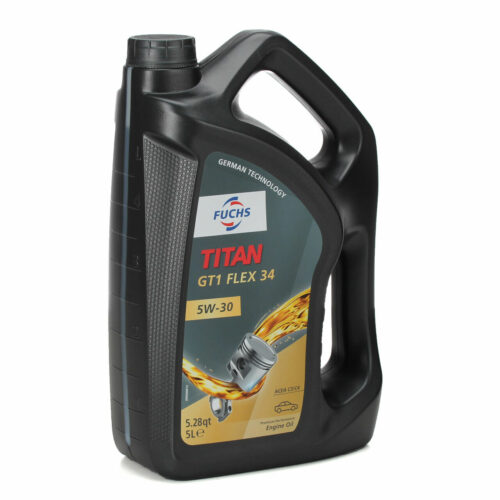 FUCHS TITAN GT1 FLEX 34 SAE 5W30 5LIT (ACEA C3/C4/RN0720/MB226.51/229.51)