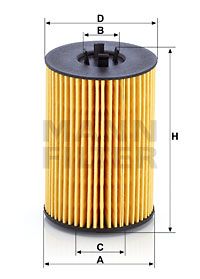 ΦΙΛΤΡΟ ΛΑΔΙΟΥ HU7020z VW GROUP-OCTAVIA-SUPERB-KODIAQ