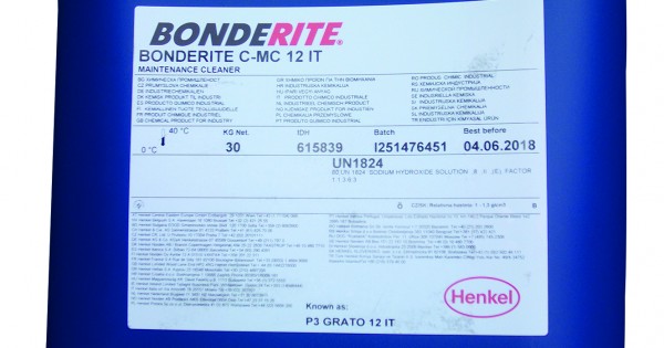 HENGEL BONDERITE C-MC12 ( P3 GRATO 12IT) 23Kg