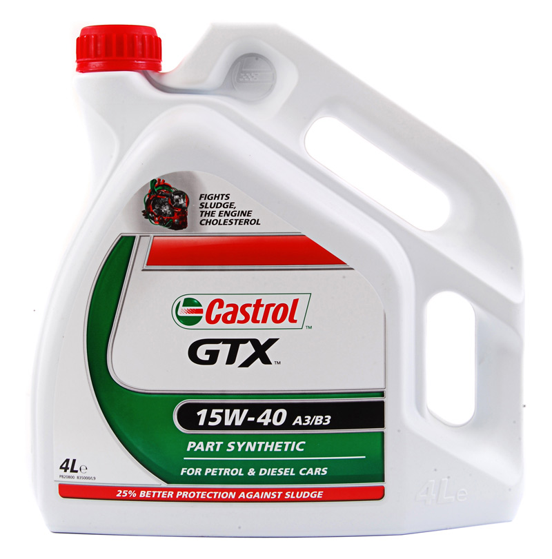 CASTROL GTX 15W40 4lit (A3/B3)