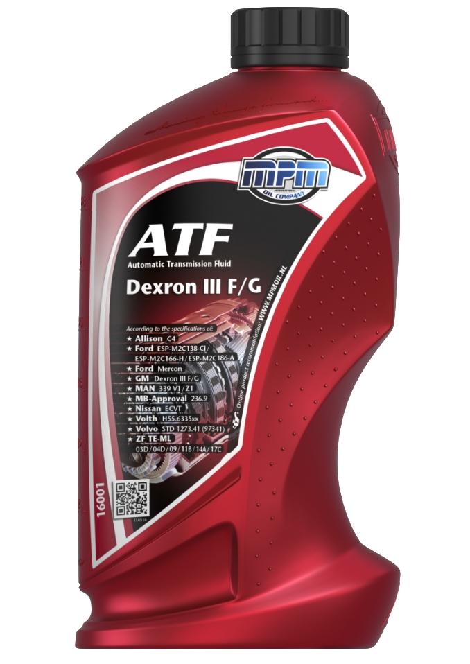 MPM ATF Automatic Transmission Fluid Dexron III F/G 1 ltr MPM
