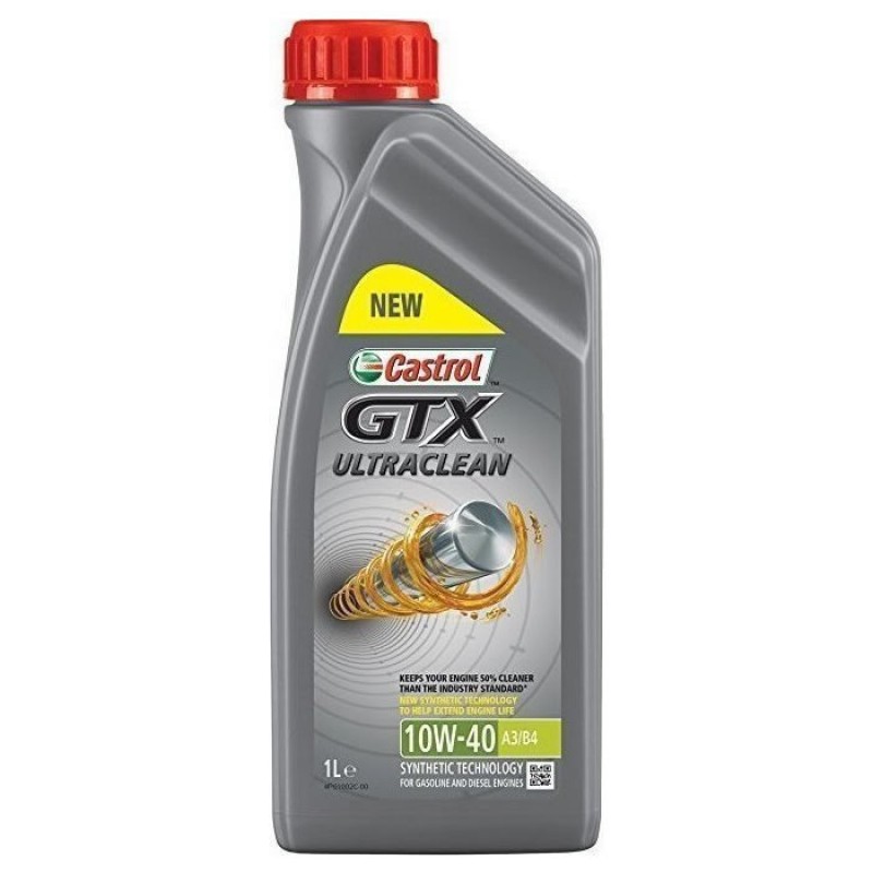 CASTROL GTX ULTRACLEAN 10W40 1lit (A3/B4)