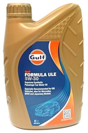 GULF FORMULA ULE 5W30 1 LIT (API SL/CF, ACEA A3/B4, C3) MB229.51 (VW-Norm 50200/50500)