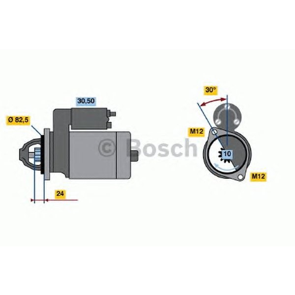 ΜΙΖΑ M/S 240GD (0031512201) 24V 3.2kW