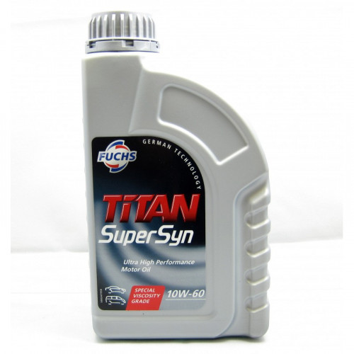FUCHS TITAN SUPERSYN 10W60 1LIT (A3/B3 SL/CF 9.55535-H3 )