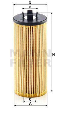 ΦΙΛΤΡΟ ΛΑΔΙΟΥ HU6015zKIT  BMW 2,X1,18-MINI (F54,F55,F56) 14- (11428513948,11428570590,11428575210,11428585237,