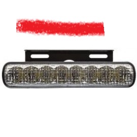 DASTERI ΦΑΝΟΣ ΑΝΑΛΑΜΠΗΣ STROB 10-30V KOKKINO DSL-108X.06