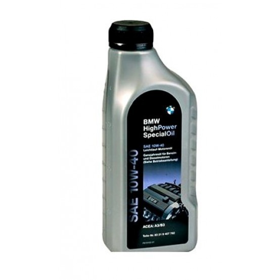 BMW HIGH POWER SPECIAL OIL 10W40 1L ACEA A3/BE 83219407782