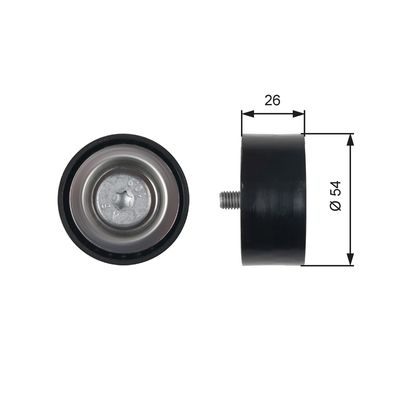 ΤΡΟΧΑΛΕΙΑ ΡΟΥΛΕΜΑΝ ΙΜΑΝΤΑ M/S W204 CDI T36486 (6512000770