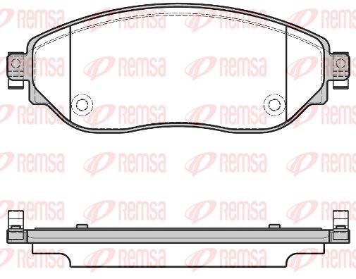 ΤΑΚΑΚΙΑ ΦΡΕΝΩΝ ΕΜΠ 1617.08 OPEL VIVARO-NISSAN NV300