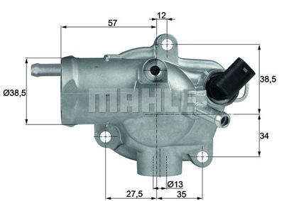 ΘΕΡΜΟΣΤΑΤΗΣ ΜΕ ΦΟΥΣΚΑ(ΜΟΝΟ ΣΒΟΥΡΑ) M/S CDI (W204-W211)TX47492D (6462000015)