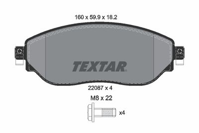 ΤΑΚΑΚΙΑ ΦΡΕΝΩΝ ΕΜΠ 2208701 OPEL VIVARO-NISSAN NV300