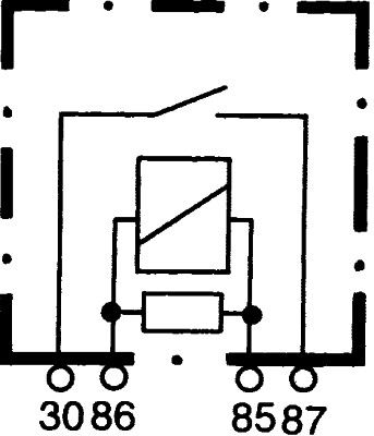ΡΕΛΕ 12V 4 ΦΙΣ 70A (Heavy Duty Relay)Ενισχυμενο 4RA007793-031