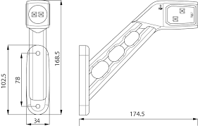 DASTERI LED ΦΑΝΟΣ ΟΓΚΟΥ 3 ΛΕΙΤΟΥΡΓΙΩΝ 12 Η  24V DSL620.567R